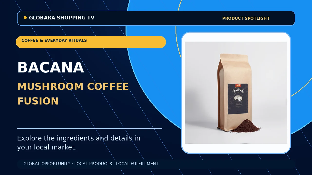 GLOBARA Shopping TV product spotlight currently on air